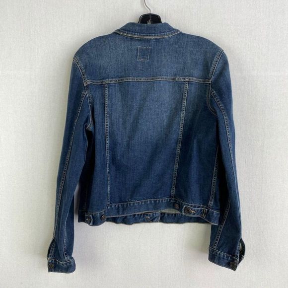 GAP Dark Wash Denim Jacket - Picture 7 of 8